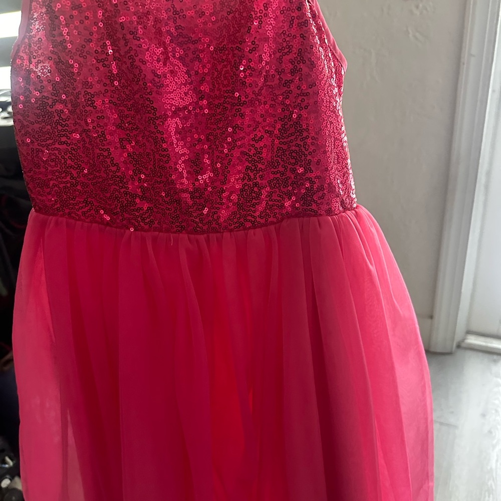 Sparkling Pink Sequin Dress